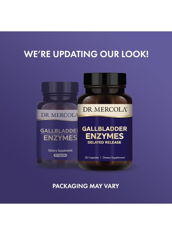 Dr. Mercola - Gallbladder Enzymes 30 Capsules - Image 2